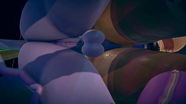 Futa Demon Fuck Demon Girl next to the bar - 3D Porn