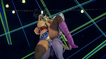 Futa Demon Fuck Demon Girl next to the bar - 3D Porn