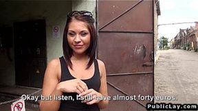 Hungarian amateur babe fuck in factory