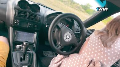 Big tits ride in car gave his tight niece inches thrust while wife watched