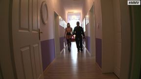 German BDSM - Blonde slave milf whipe