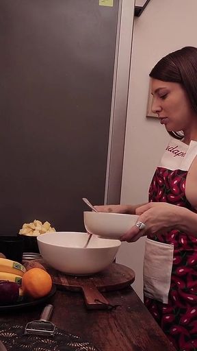 Solo Cooking Scene
