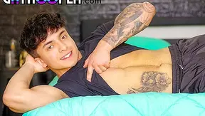 Dante Jones Strokes His Thick Hard Cock with Style – Solo Pleasure Session