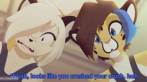 Furry cuties Ace and Eipril get wild