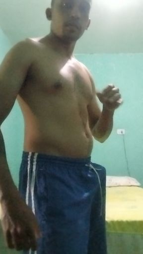 Young Man Doing His Masturbation