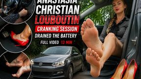 ANASTASIA Christian Louboutin Cranking Session Drained the Battery Full Video 13 Min 1080