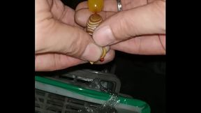 Put a 13mm bead chain into the urethra