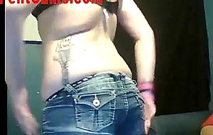 Emo teen sucks dick on webcam