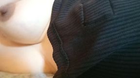 troia eccitata e incinta