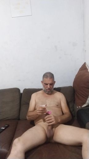 old lady beating one until she cums