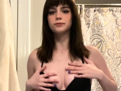 Hottest brunette solo webcam masturbation 2