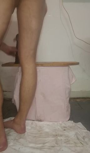 Solo Gay Extreme Anal - Huge Dildo's, Bottle, Balls and Fruit