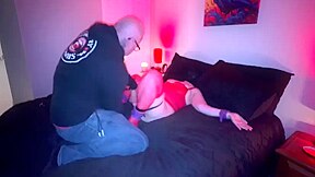 Frog Tied Dirty Little Slut Hitachi Tap Out 1