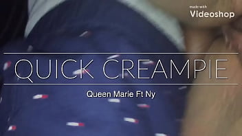 Quick creampie