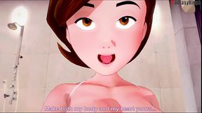 Helen Parr POV sex in the hotsprings | RED POV | The Incredibles | Full &amp_ Pov version on Sheer &amp_ PTRN: Fantasyking3