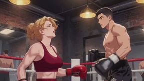 Mixed Boxing Stories #24B: My Knockout Ring Fantasy (Animated)