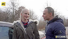 George Lee & Katy Sky in A Lot Of Cum For Blonde Hitchhiker - Porncz