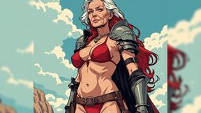 Anime Style Sexy Warrior MILFs