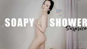 Soapy Shower surprise JOI