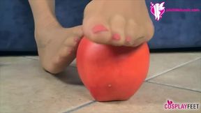 Calze dirt with temperament Snow White and Apple from Cosplay Feet