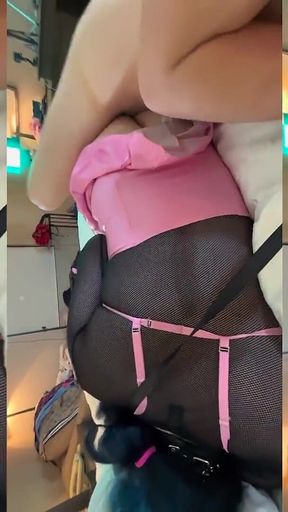 Trans in Chastity Fucked Raw - Compilation 4