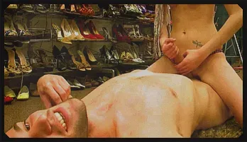 Kelly Klass Intense Handjob & Cumshot Scene