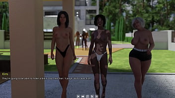 My Dorm 143 - The Topless Pool (Birthday) Perty Part 10 - Alexia want to have sex with Mark in the Hot-Tub