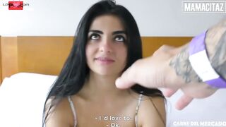 Leidy Silva starts her career with a 3some