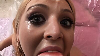 Sophie Dee bukkake whore pussy banged