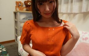 Watch this hot Japanese babe pleasure herself in private