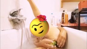 Gay Man Enjoys Intense Anal Masturbation In The Bathtub