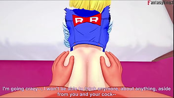 Kame Roshi Fucking Android 18 In front of Krilin FULL SCENE for REDS | DBZex 4 | Full &amp_ POV on Sheer &amp_ PTRN: Fantasyking3