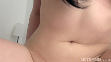 Real amateur Elita Shaw gets creampied in this homemade porn video