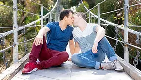 Raw Piledriver Anal - Robbie & Ayden Get Wild - Gay XXX