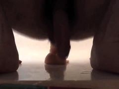 Twink's Prostate Orgasm with a Sex Toy on Webcam