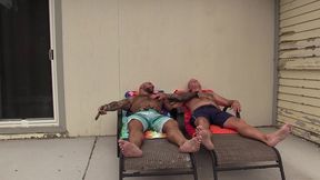 update #29 (july 6, 2022) fucking my stepdad 3 outside and cigar smoking!today my stepdad and i were in the backyard tanning
