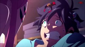 Horny Anime Chick Rocks Out With Big Tits And Guns In Fetish Music Video