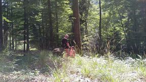 pervert mature milf outdoor training