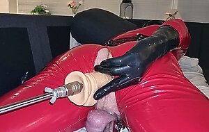 Dreaming of being tied up and left behind while the fuck machine serves up some anal punishment