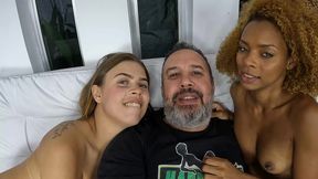 fazendo uma festa com casal real ma santos e binho ted