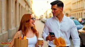 ruiva gostosa tem buceta apertada antes do cafe da manha [ gerado por ia ]