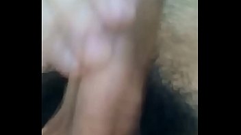 Hairy guy jerks off on skype