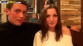 Douple blowjob in the public place by teen 18+ curve Katarina