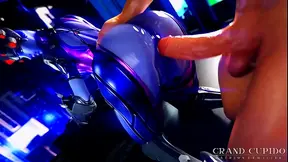 Widowmaker Impaled by Massive Cock in Steamy Overwatch Hentai Scene