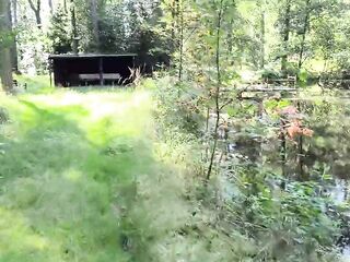 Labia agony on the picnic table
