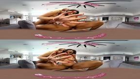 ”VRBangers Thanksgiving Dinner Becomes a Wild Threesome with a Big Boobed MILF VR”