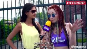 Coco Kiss Takes a Wild Adventure: Steamy Outdoor Encounter with a Fan - LETSDOEIT