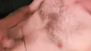 Long-Haired Hunk Smoking & Masturbating - Solo Male Strokes Off For The Camera