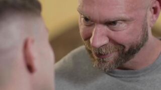 Big Daddy's Dick Slides Easily Into Hot Twink Ass - Scene #1