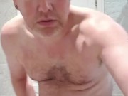 huff goon wank uncut cock cum